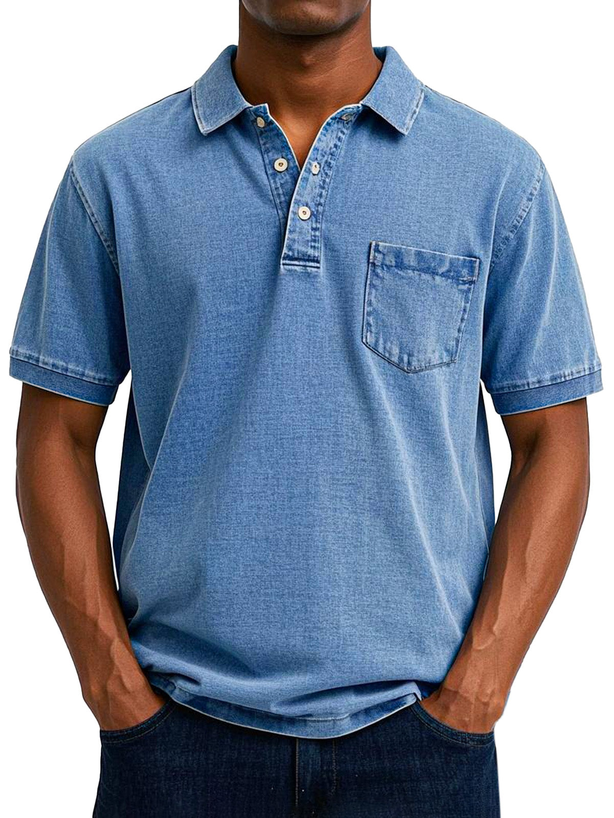 Lorenzo™ | Vintage Polo Shirt voor Mannen