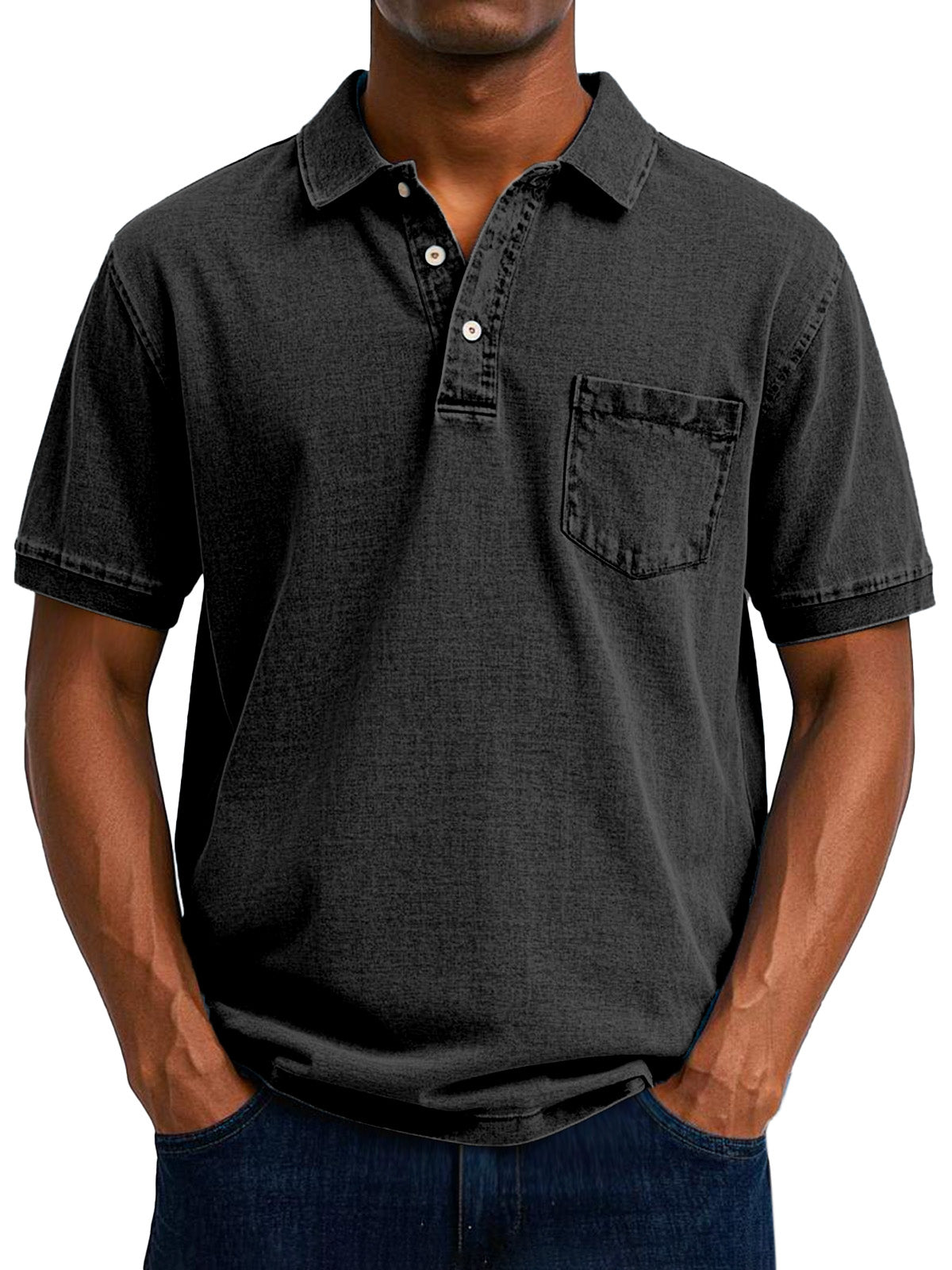 Lorenzo™ | Vintage Polo Shirt voor Mannen