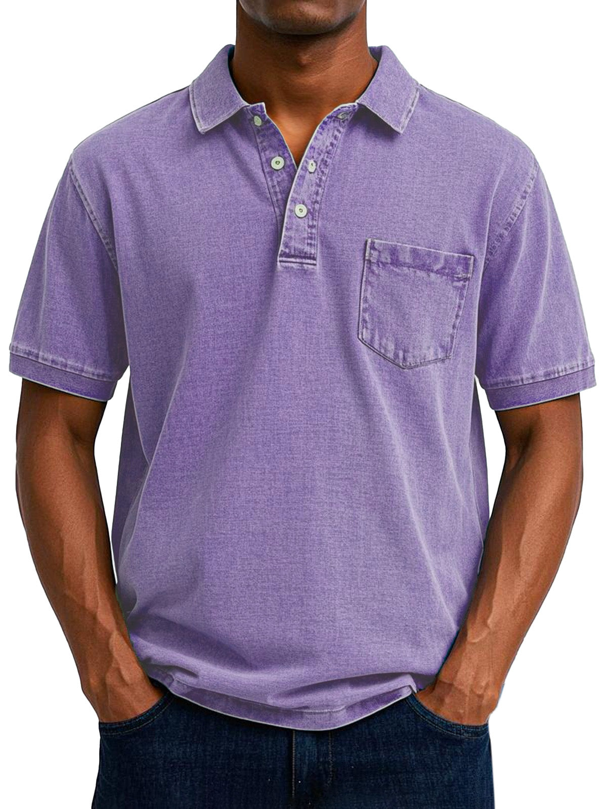 Lorenzo™ | Vintage Polo Shirt voor Mannen