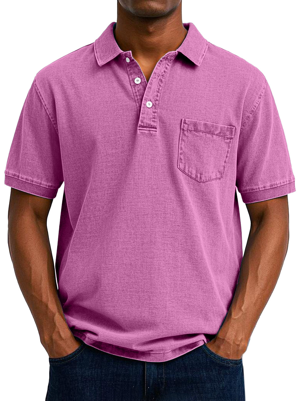 Lorenzo™ | Vintage Polo Shirt voor Mannen