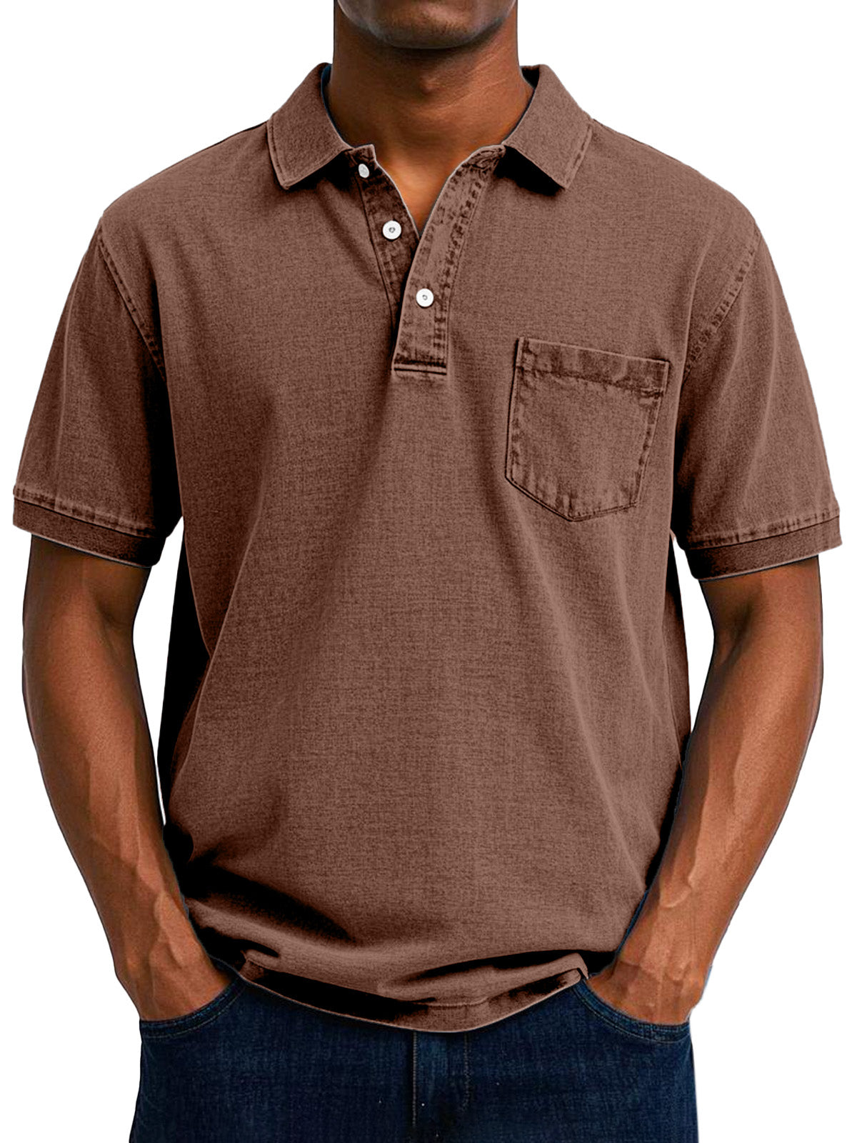 Lorenzo™ | Vintage Polo Shirt voor Mannen