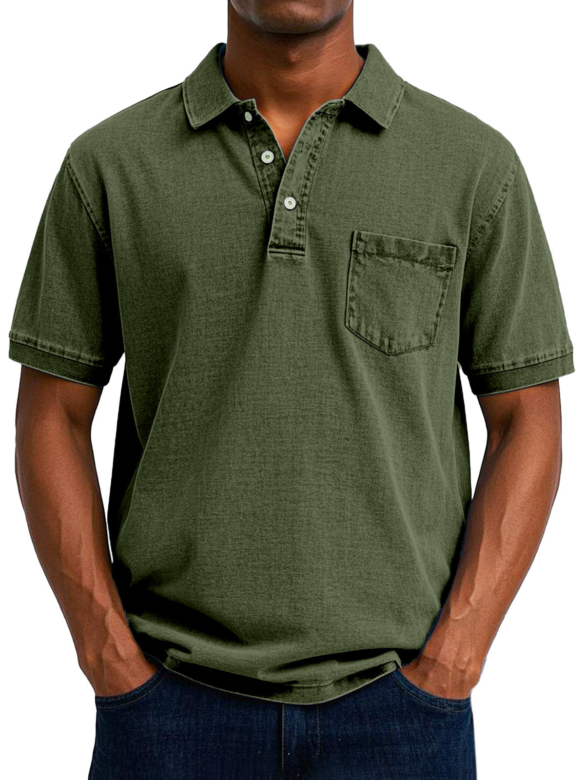 Lorenzo™ | Vintage Polo Shirt voor Mannen