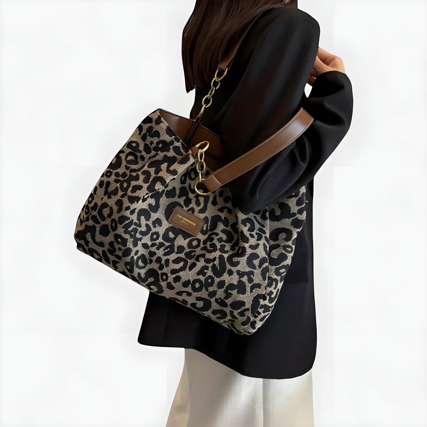 Petra™ | Elegante Leopard Tas