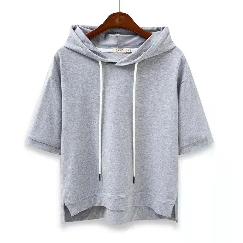 Bente™ | Hoodie met Korte Mouwen