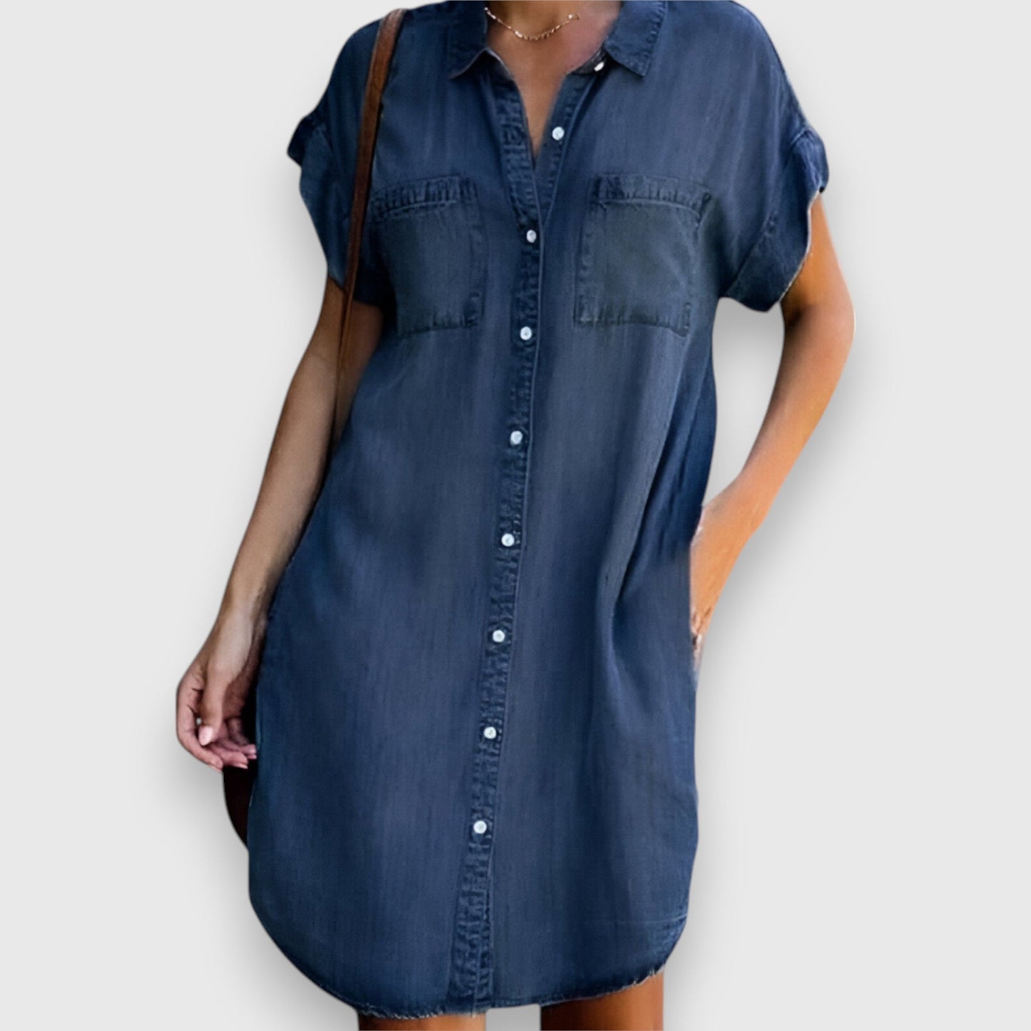 Linda™ | Denim Zomerjurk