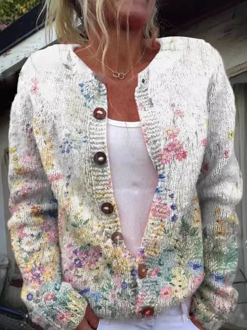 Fenne™ | Chique Bloemencardigan