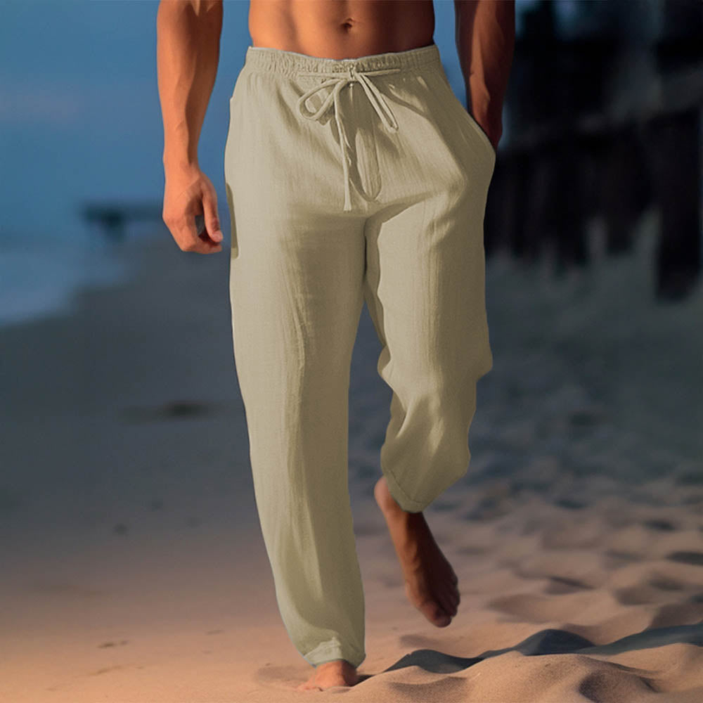 Mark™ | Linnen Broek