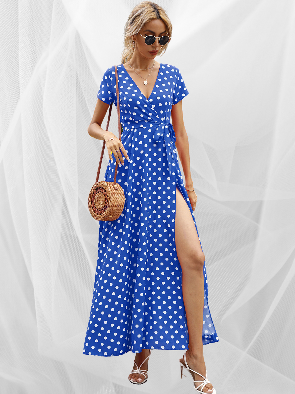Paulien™ | Split Jurk