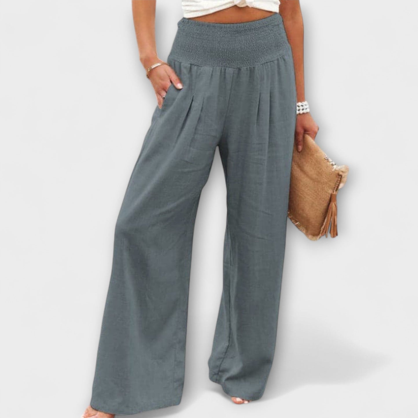 Elena™ | Luchtige Comfortbroek van Linnenmix