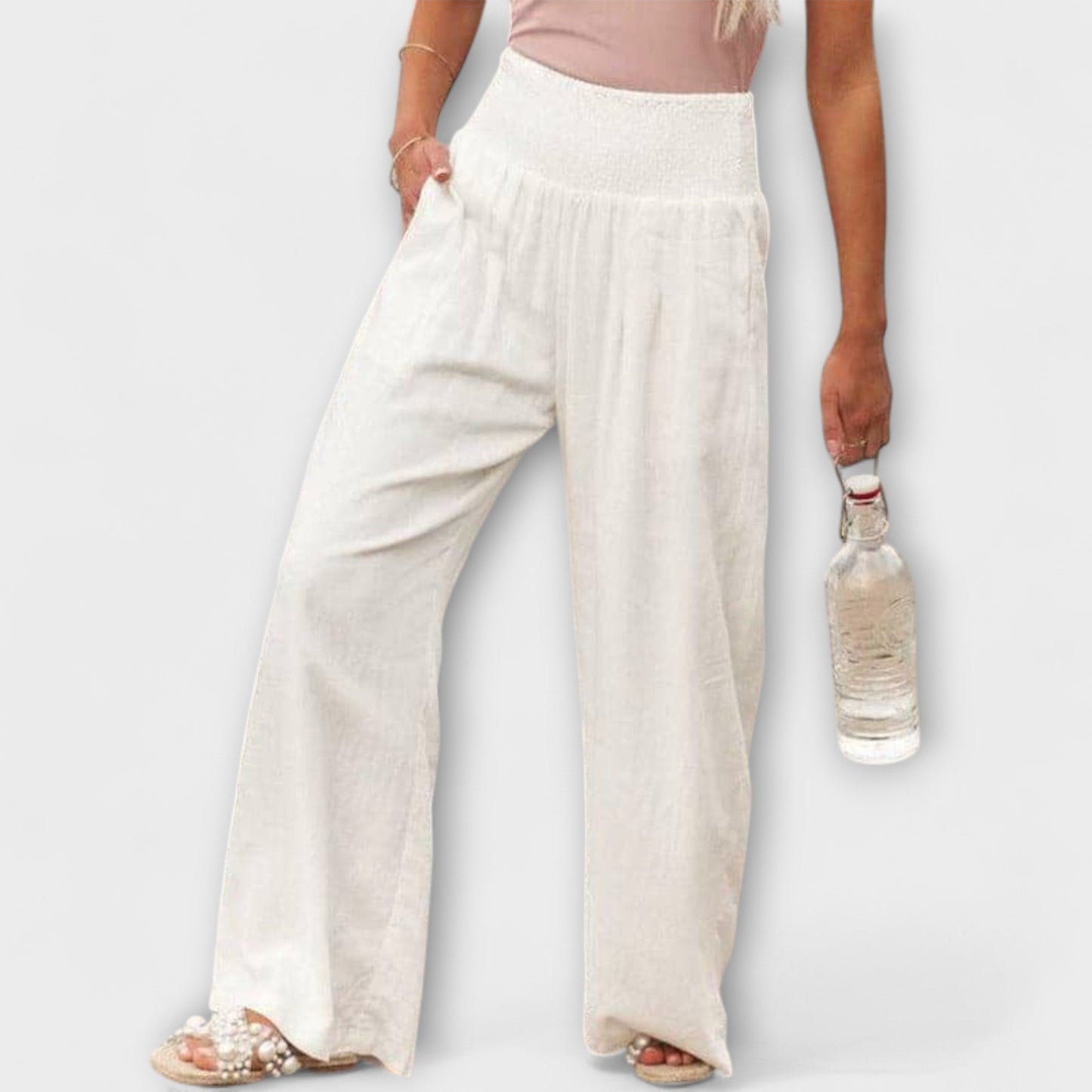 Elena™ | Luchtige Comfortbroek van Linnenmix