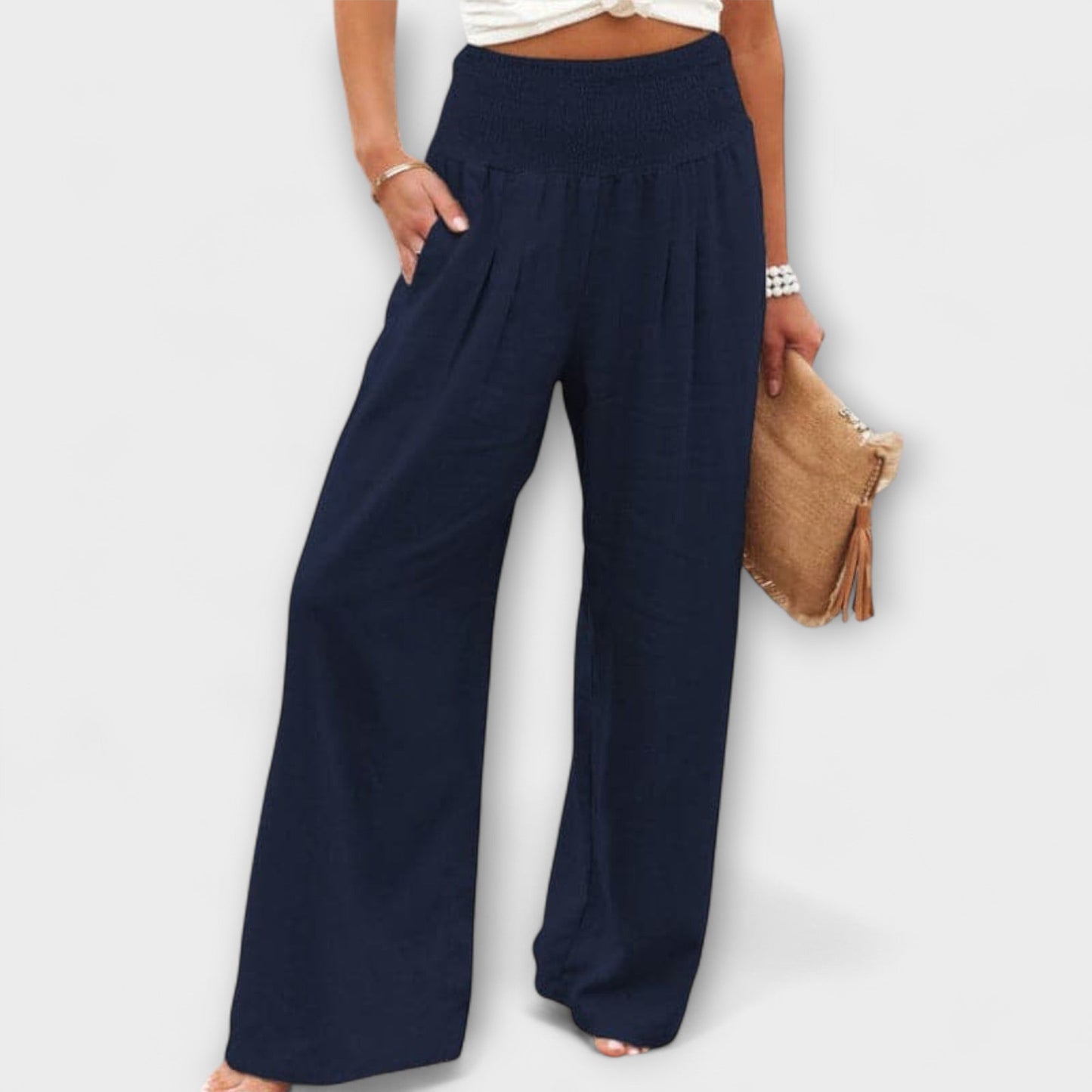 Elena™ | Luchtige Comfortbroek van Linnenmix