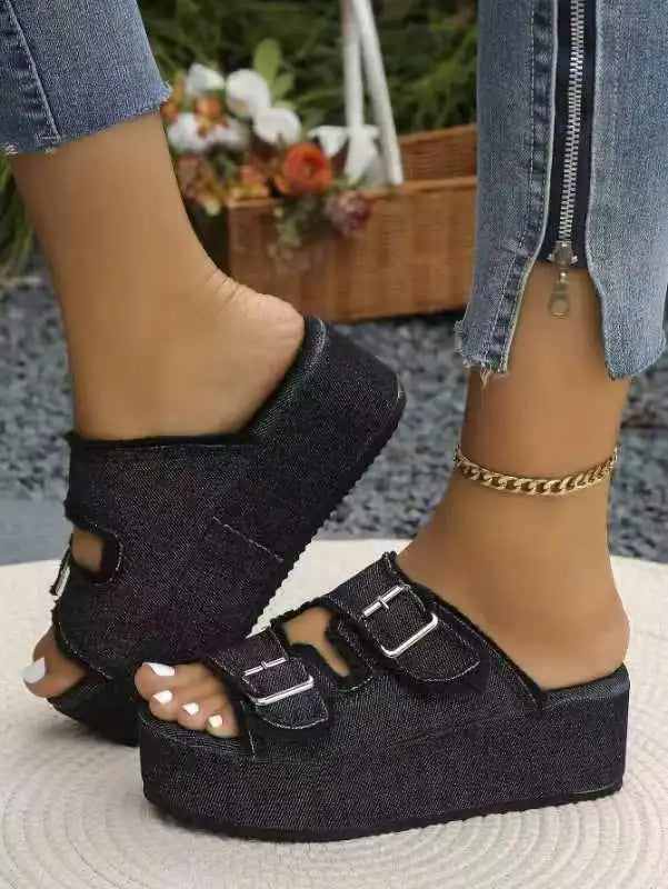 Didi™ | Denim Elevate Sandalen