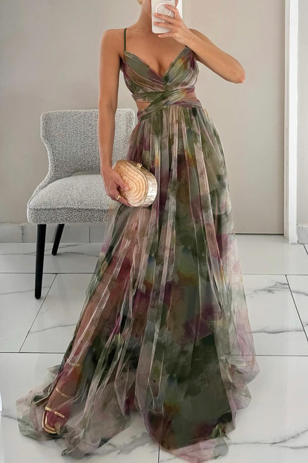 Roos™ | Zomerjurk met Bloemenprint