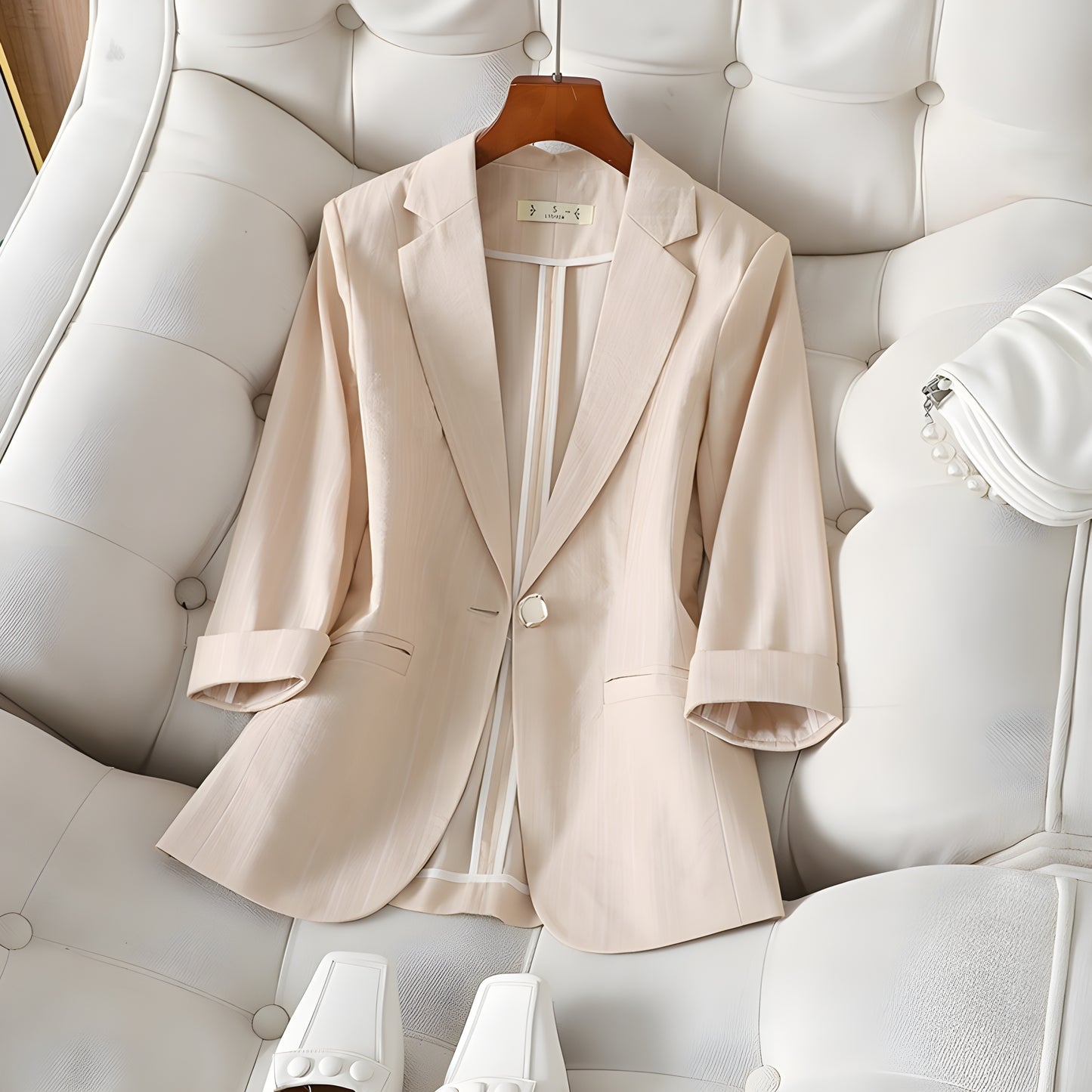 Nora™ | Linnen Blazer