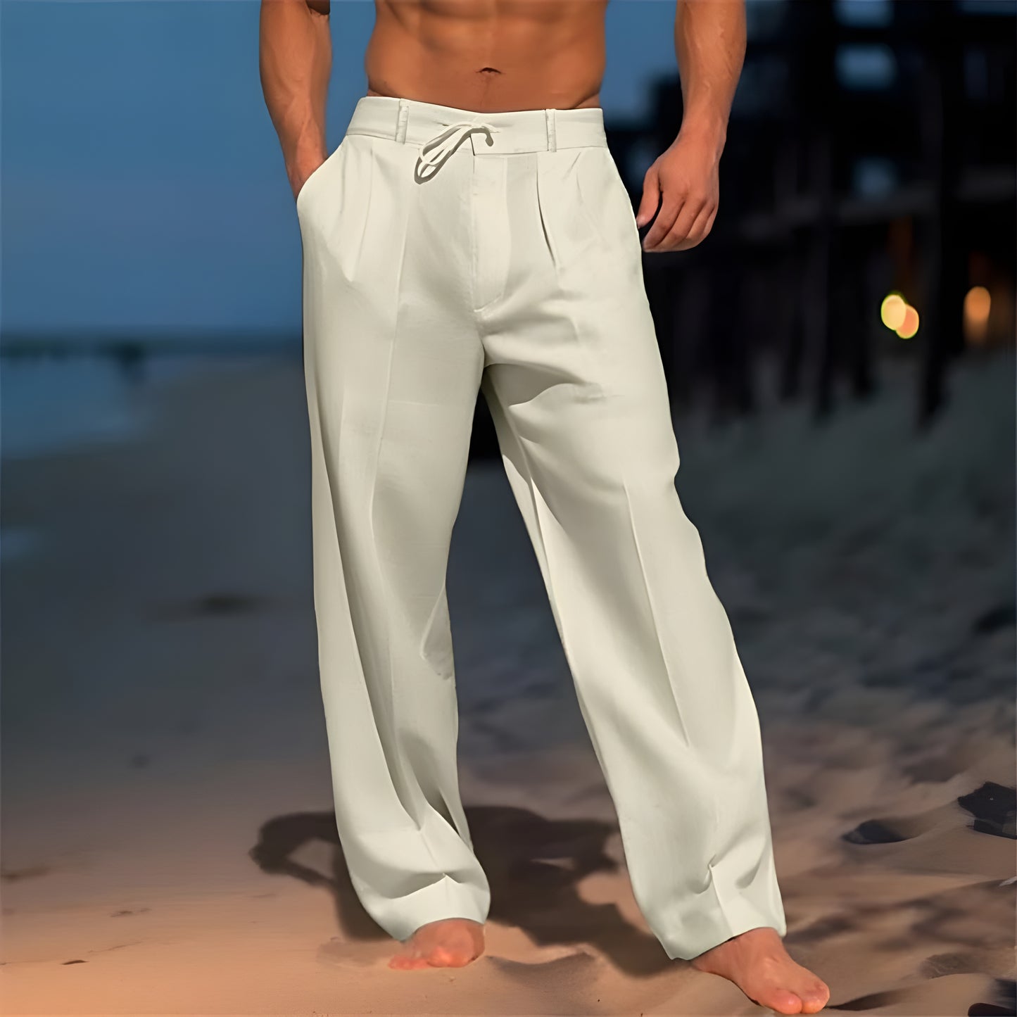 Diego™ | Linnen Pantalon voor Stijlvolle Draagmomenten