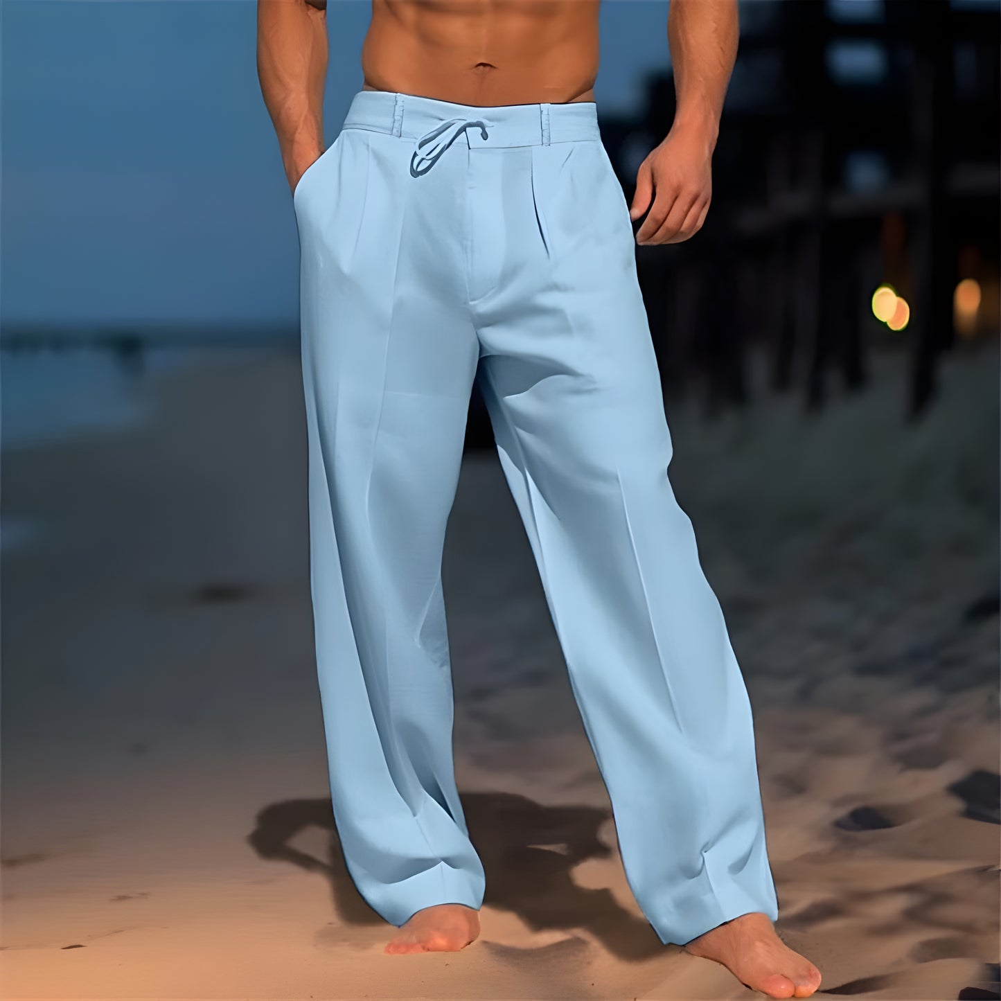 Diego™ | Linnen Pantalon voor Stijlvolle Draagmomenten