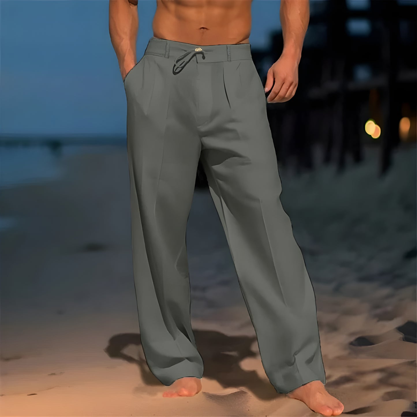 Diego™ | Linnen Pantalon voor Stijlvolle Draagmomenten