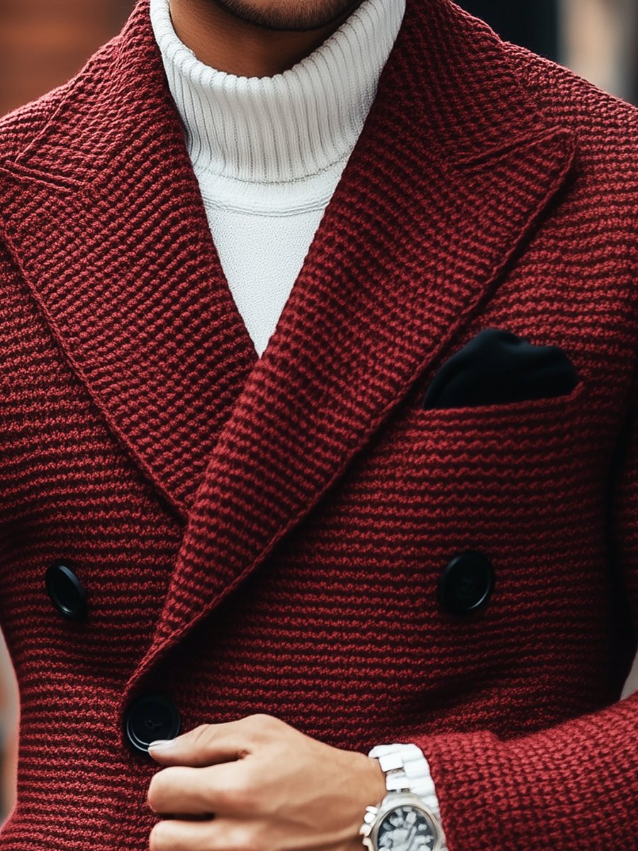 Tom™ | Vintage Gebreide Blazer