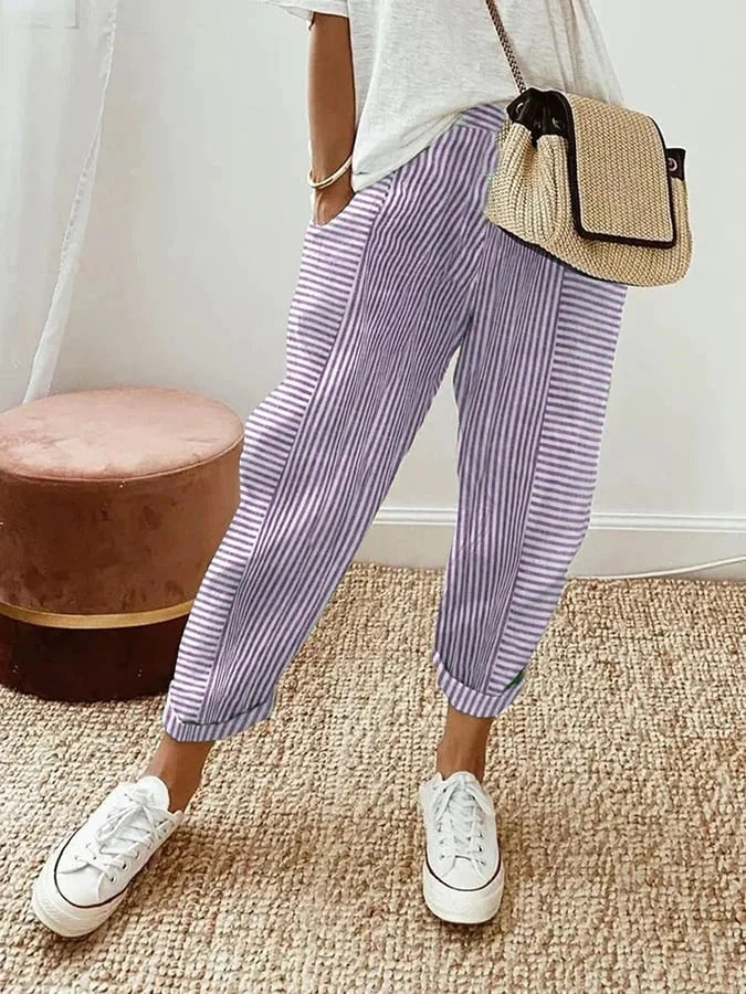 Jada™ | Lore Gestreepte Broek