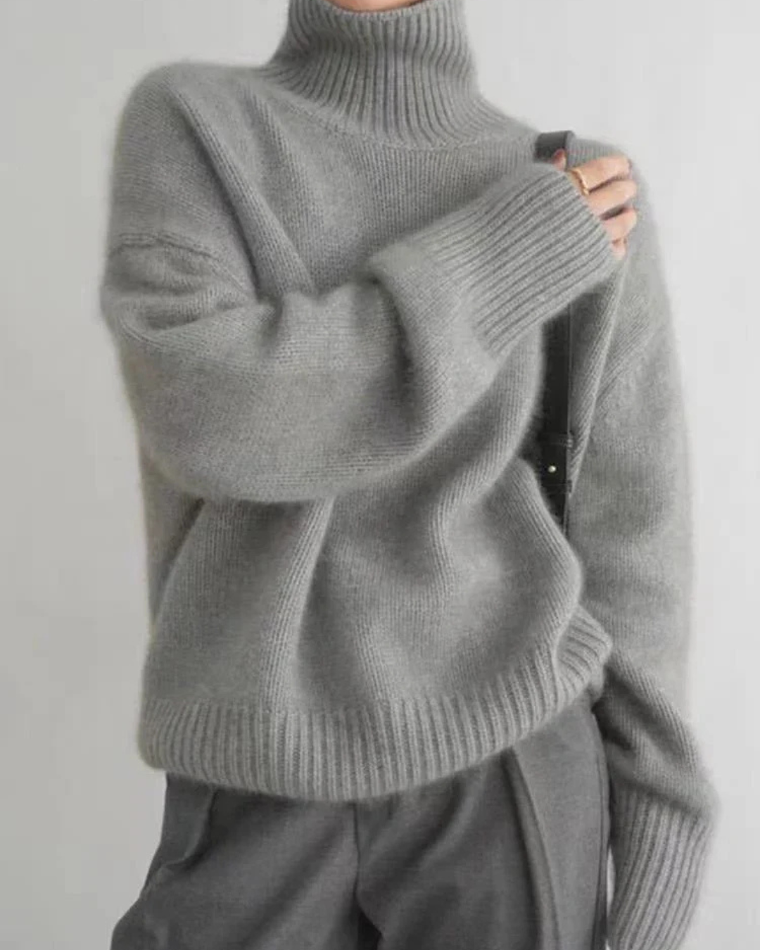 Sena™ | Cozy, Warme Coltrui van Luxe Cashmere