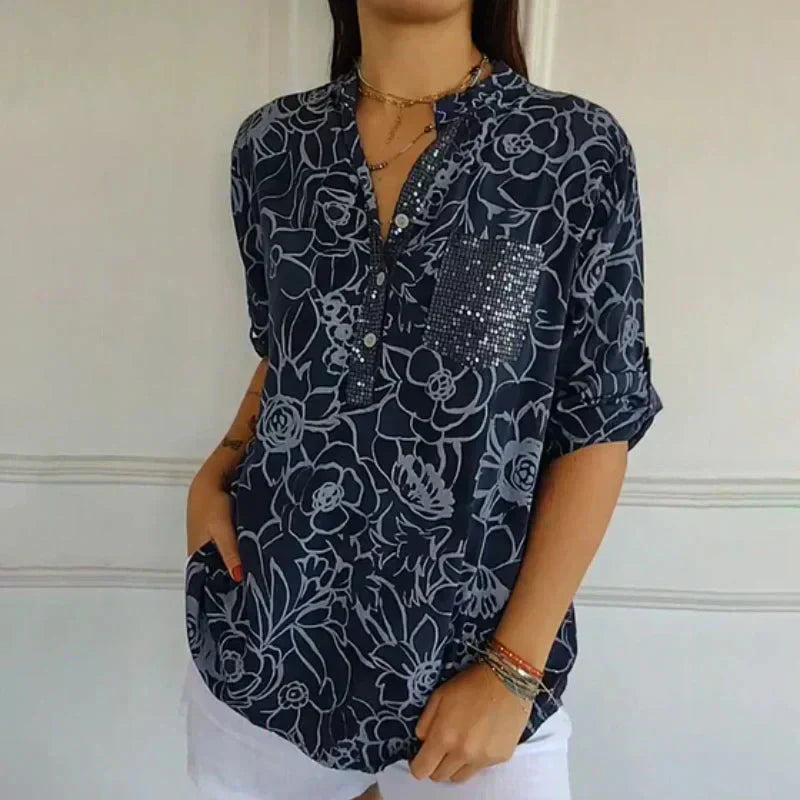 Bleu foncé / 4XL