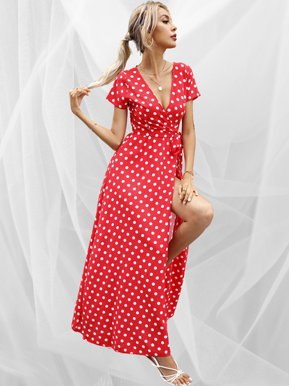 Paulien™ | Split Jurk