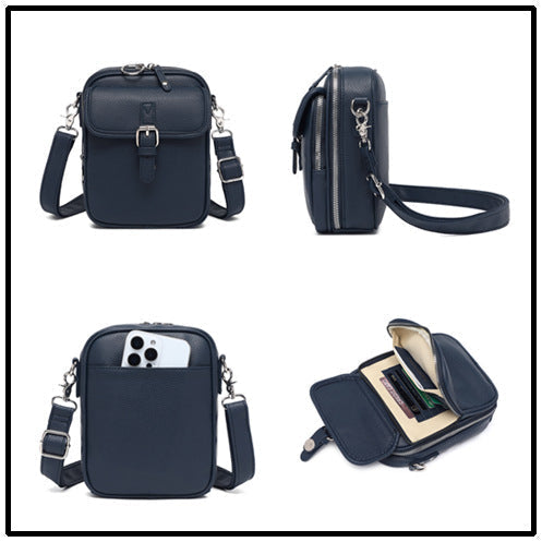Bleu Marine + Poche pour cartes *10