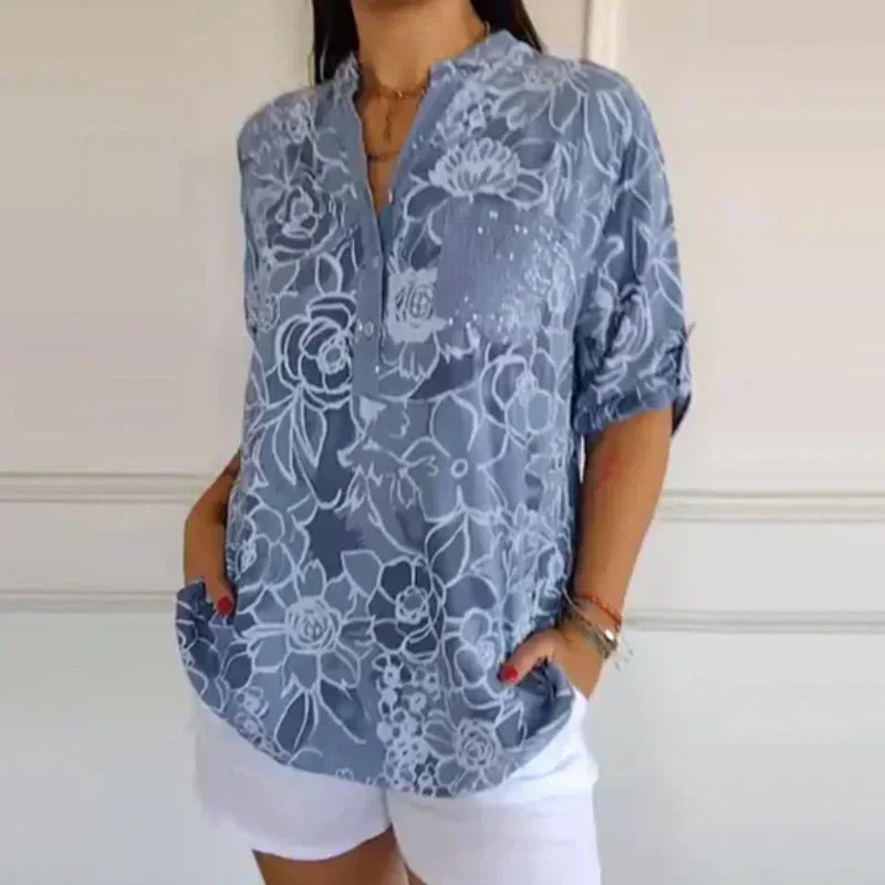 Bleu clair / 4XL