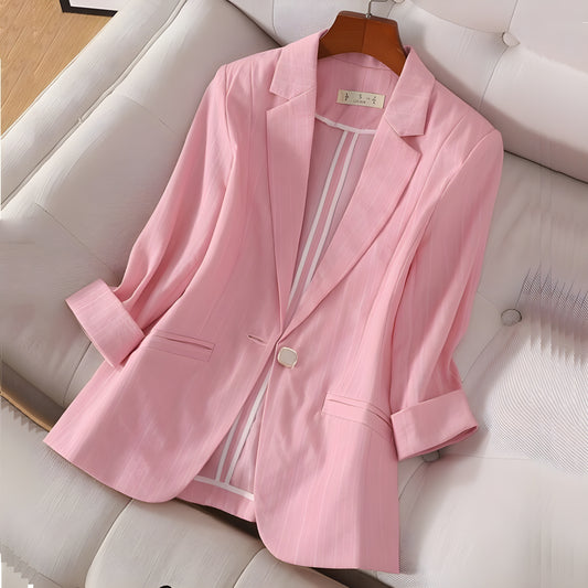 Nora™ | Linnen Blazer