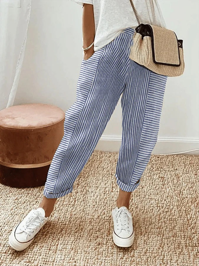 Jada™ | Lore Gestreepte Broek