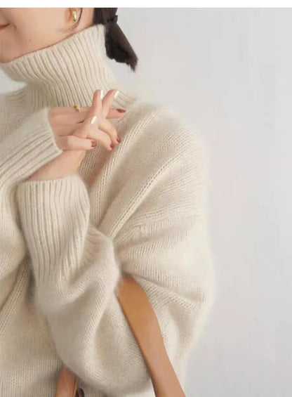 Sena™ | Cozy, Warme Coltrui van Luxe Cashmere