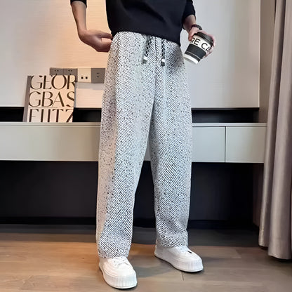 Ruben | Geborstelde Tapered Broek