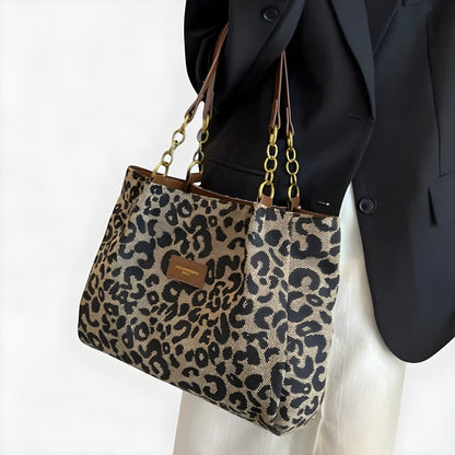 Petra™ | Elegante Leopard Tas