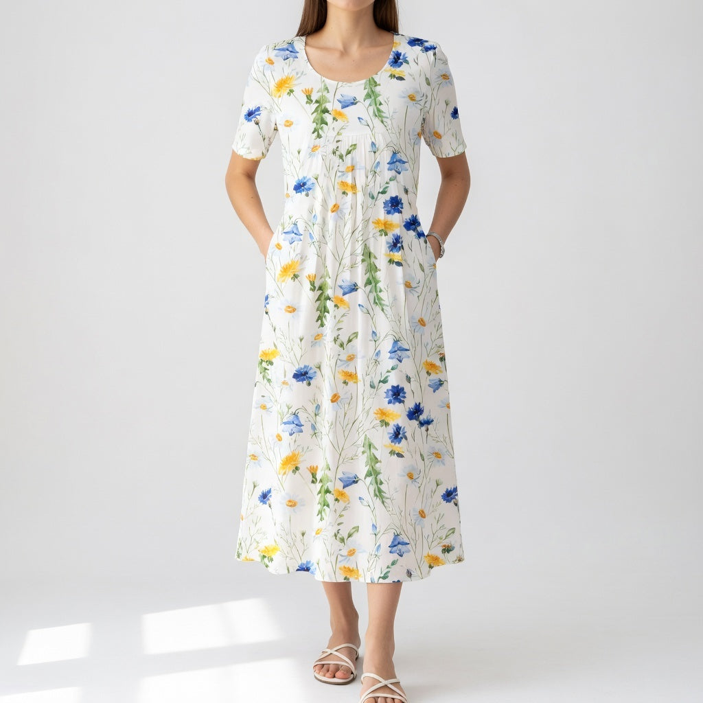 Jaune floral / 3XL