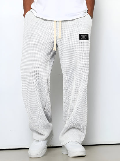 Relaxed fit broek met verstelbare taille